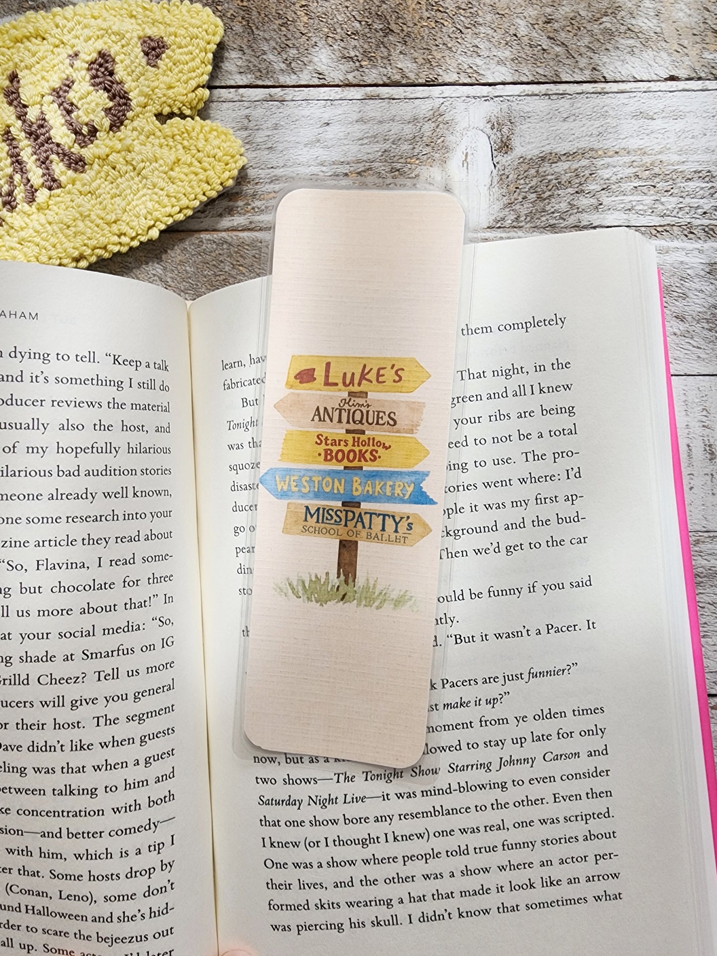 Watercolor Gilmore Girls Bookmarks (set of 4)