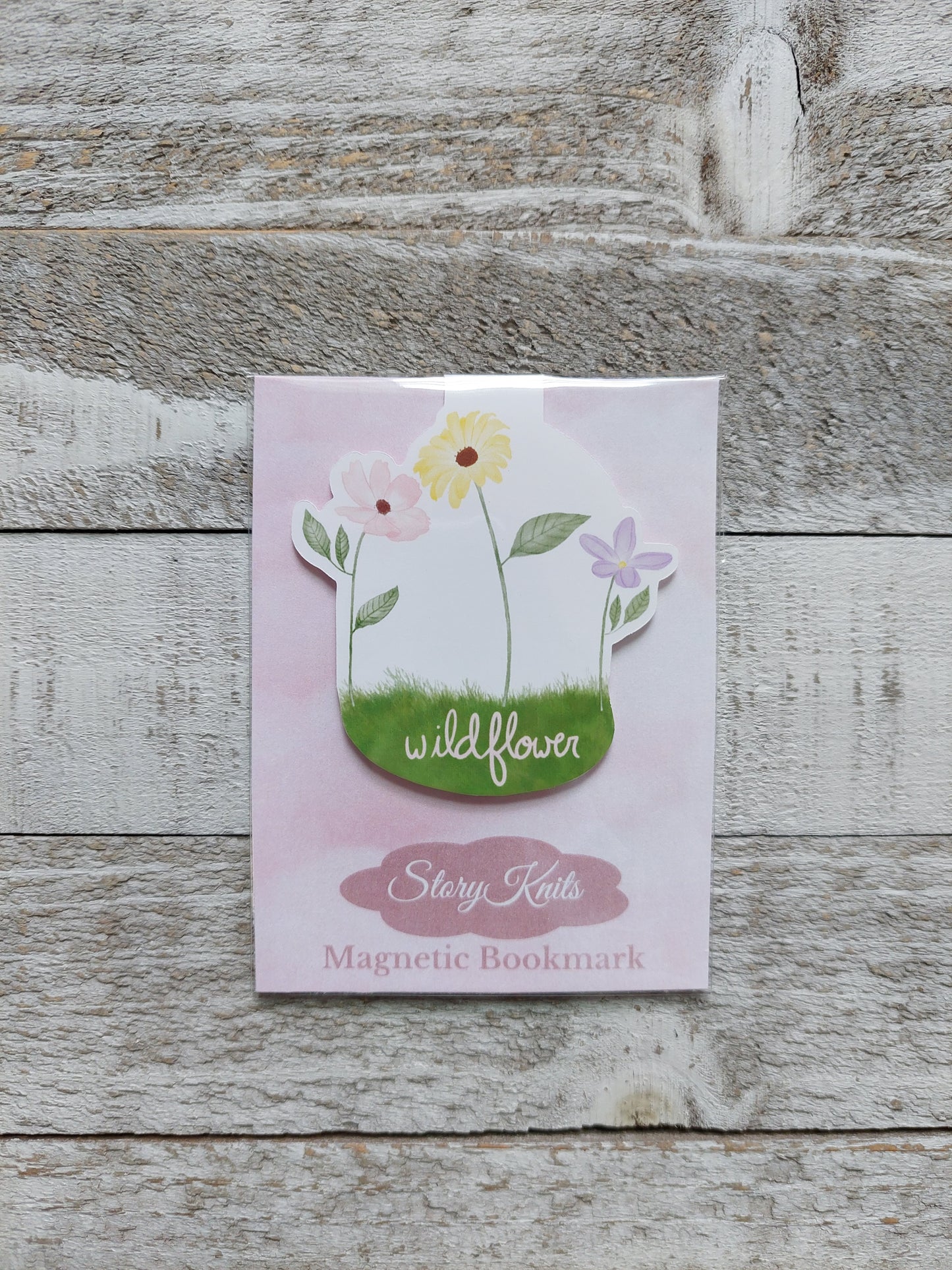 Wildflower Magnetic Bookmark