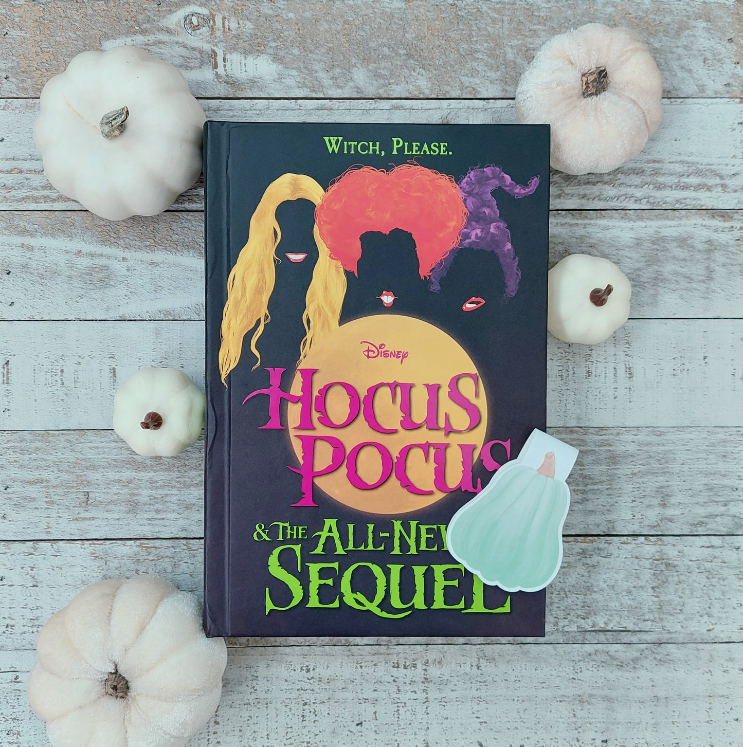 Green Pumpkin Magnetic Bookmark