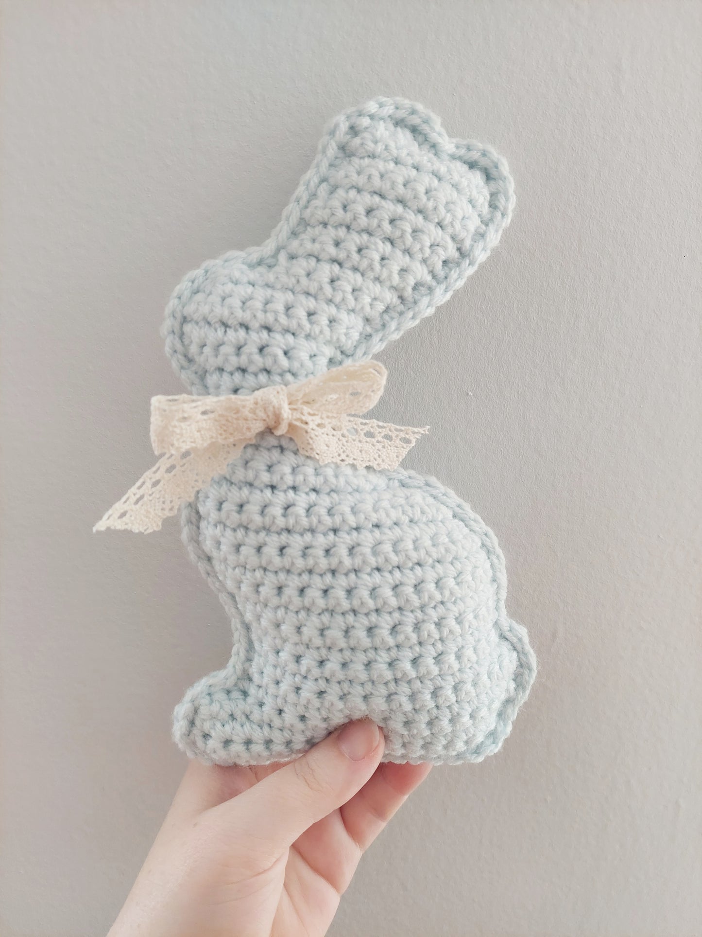 'Chocolate' Crochet Bunny Plushie