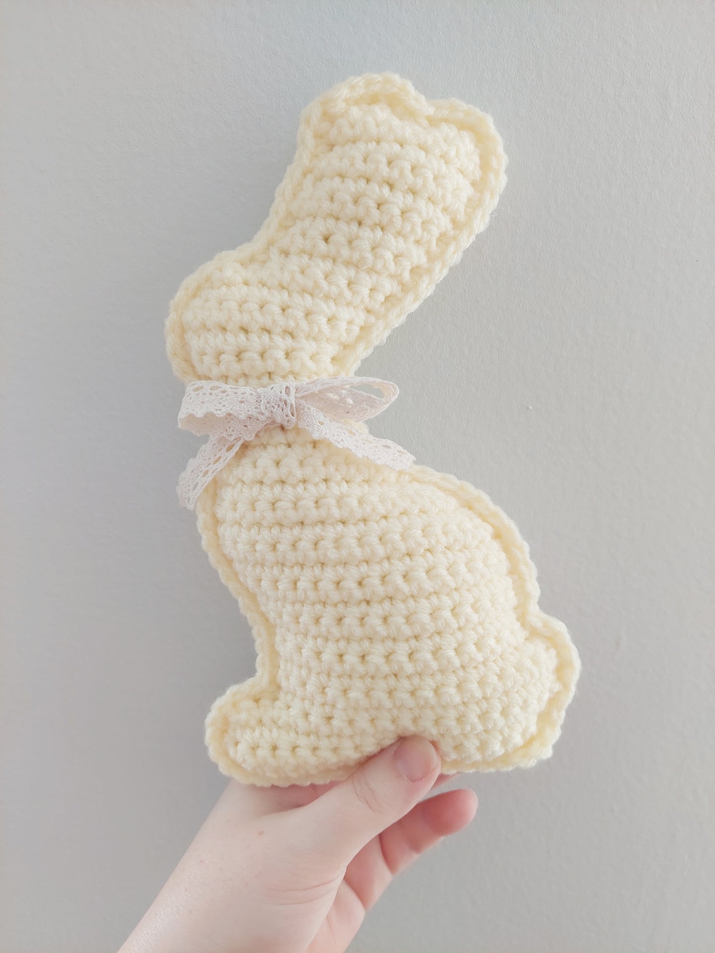 'Chocolate' Crochet Bunny Plushie