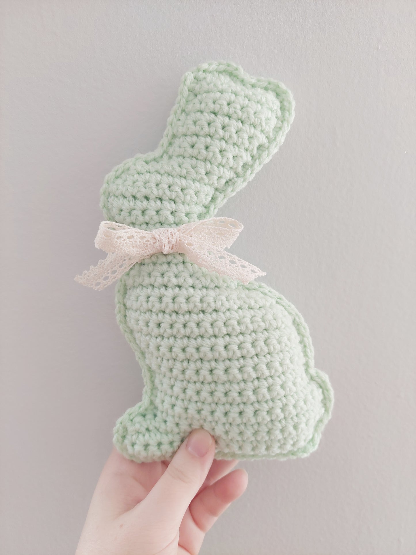 'Chocolate' Crochet Bunny Plushie