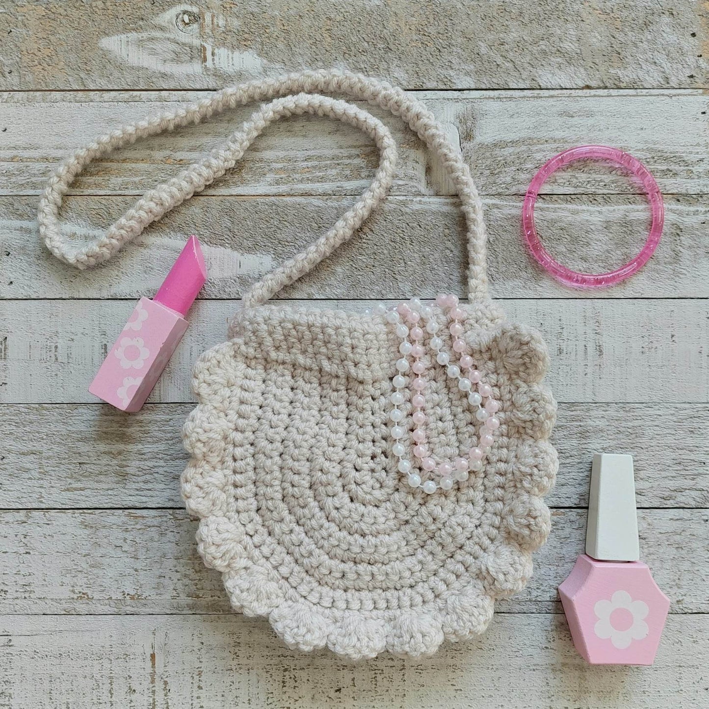Scalloped Toddler Purse