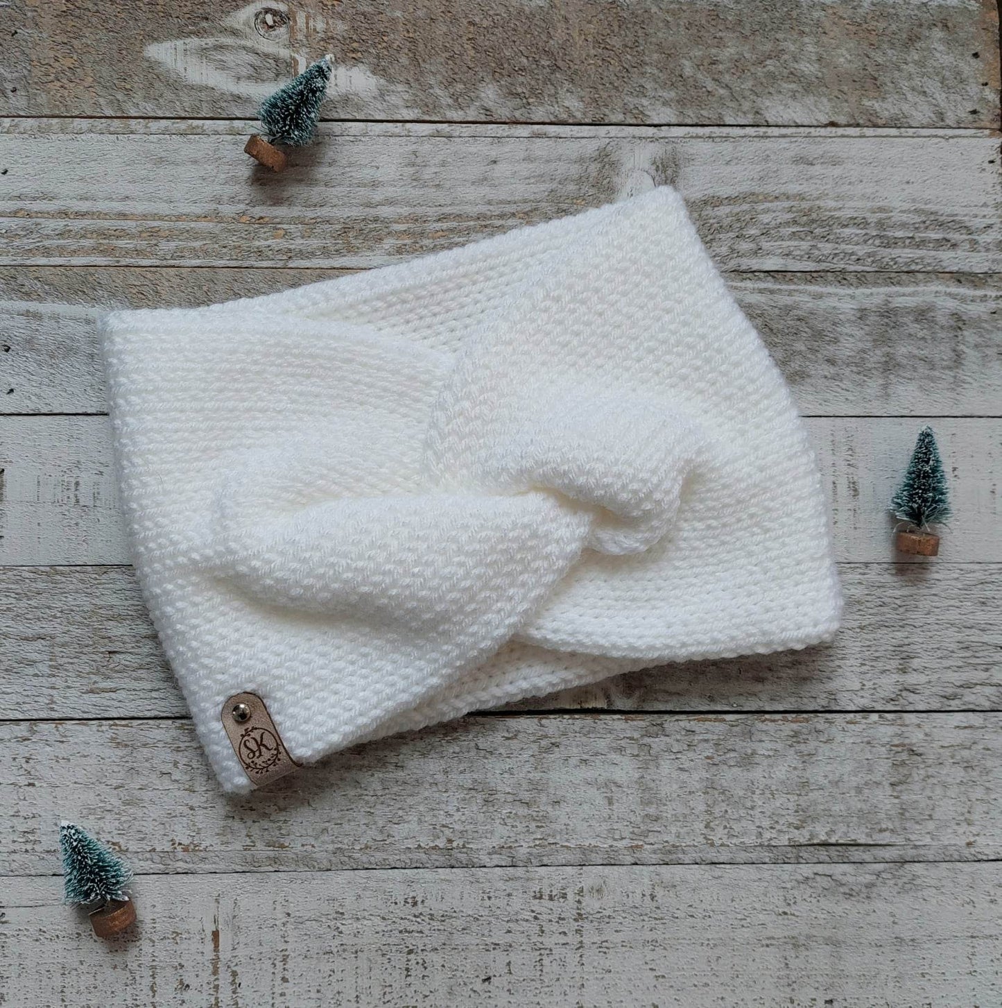 Knit Twist Headband - Holiday Colors