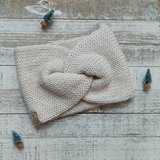 Knit Twist Headband - Holiday Colors