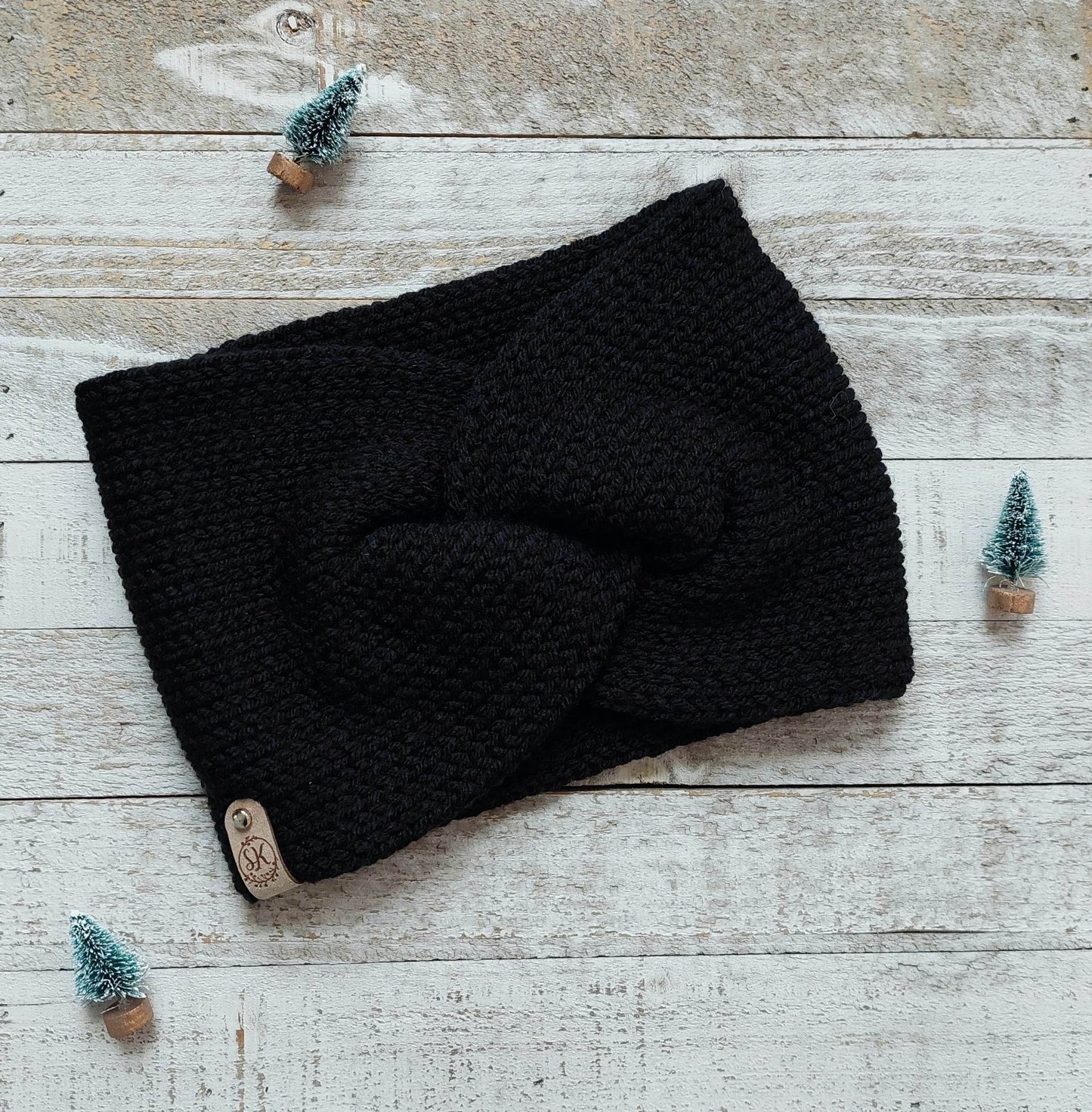 Knit Twist Headband - Holiday Colors