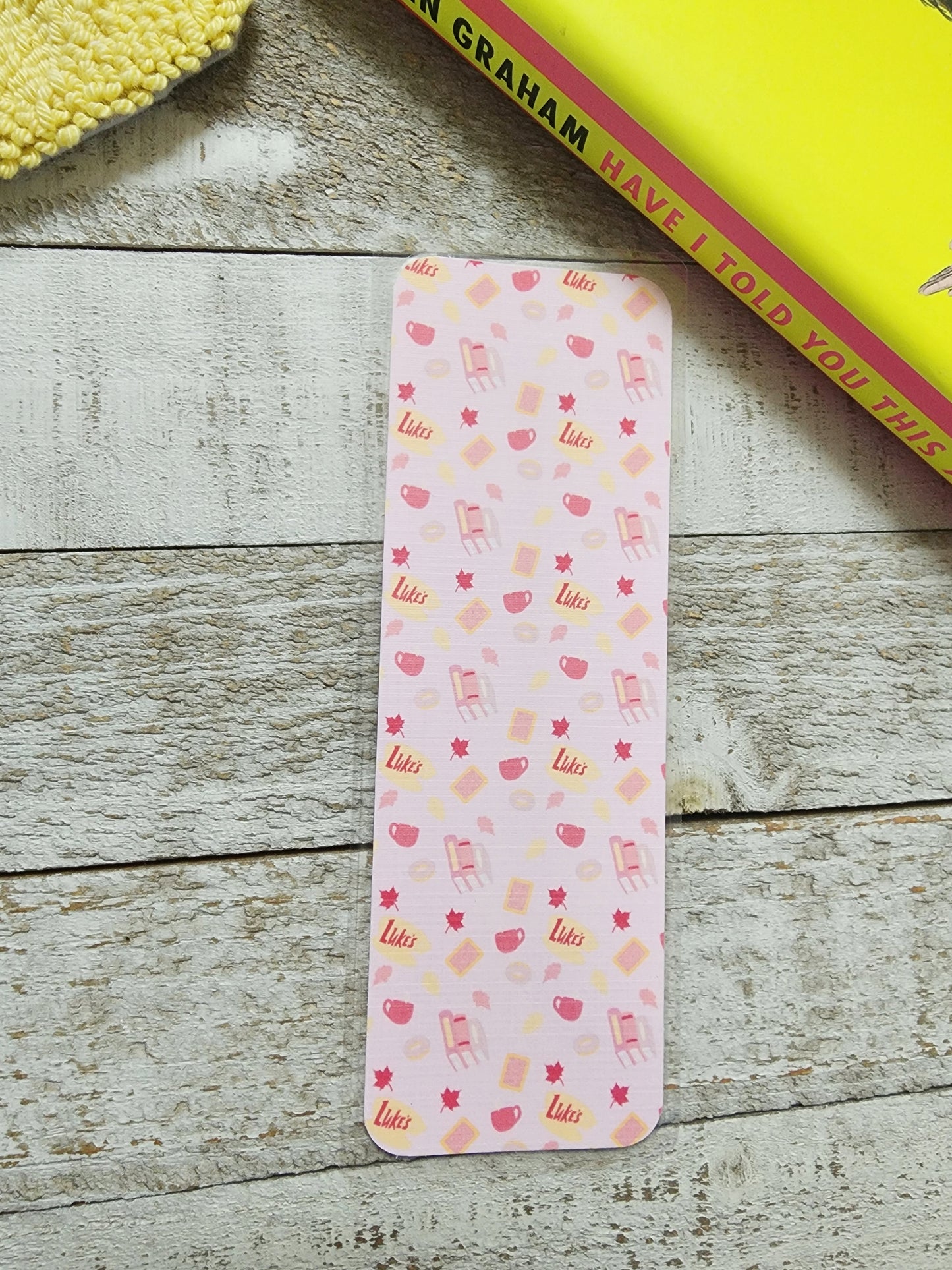 Pink Luke's Bookmark