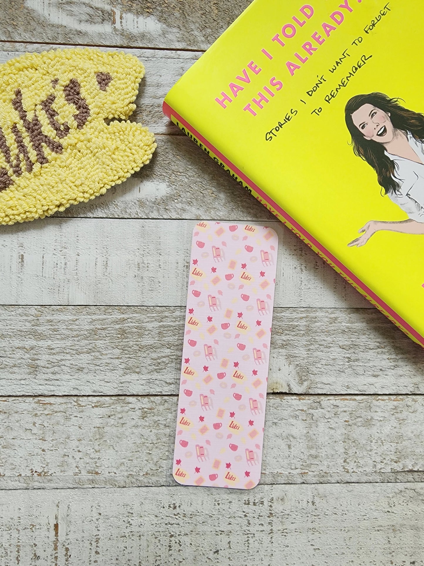 Pink Luke's Bookmark