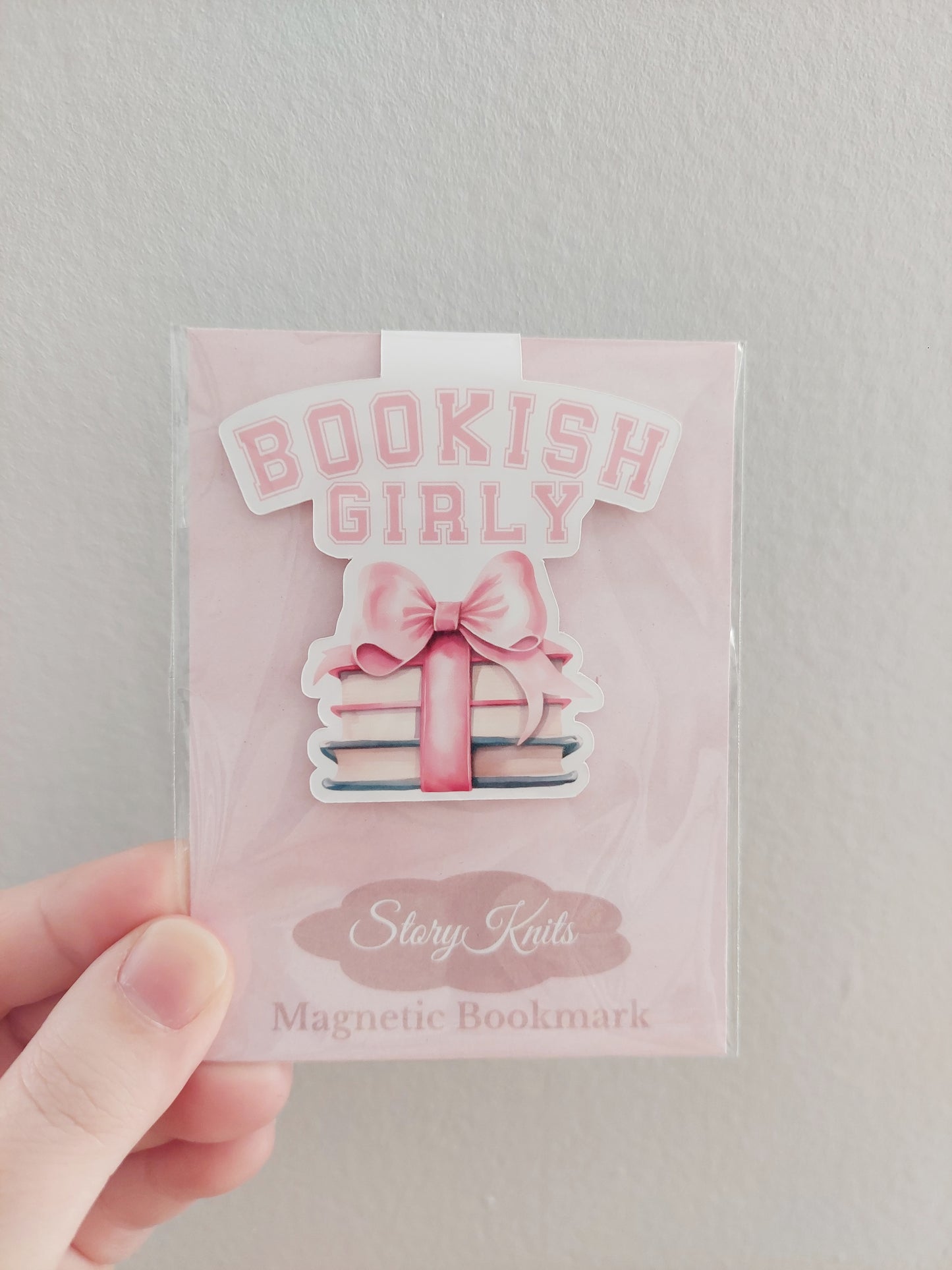 Bookish Girly Magnetic Bookmark