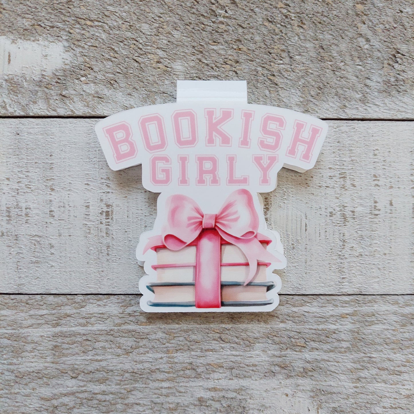 Bookish Girly Magnetic Bookmark