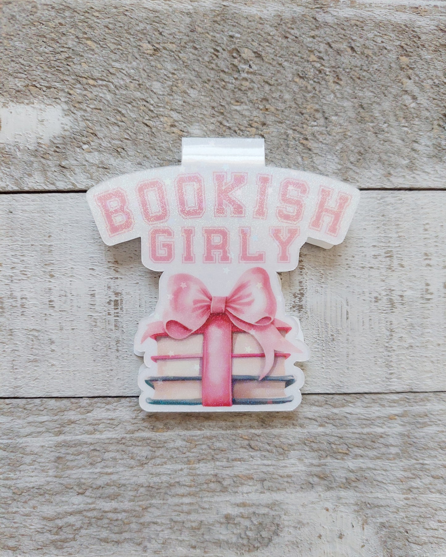 Bookish Girly Magnetic Bookmark