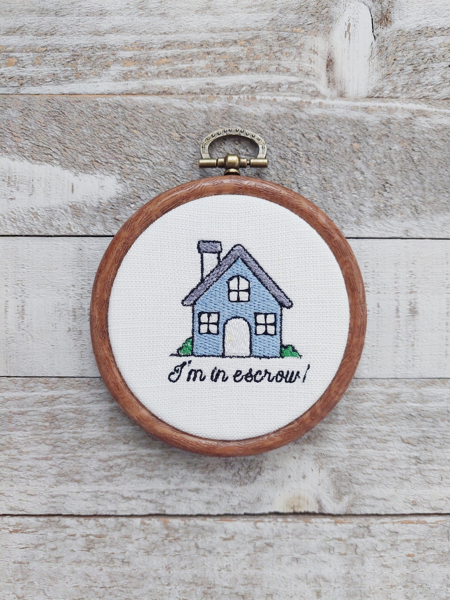 Escrow Embroidery Hoop