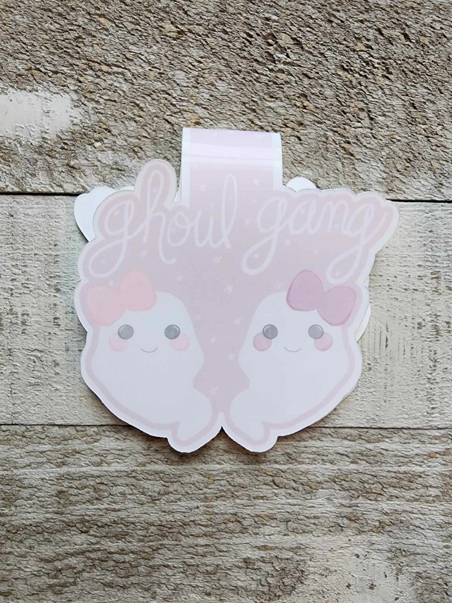 Ghost Magnetic Bookmark