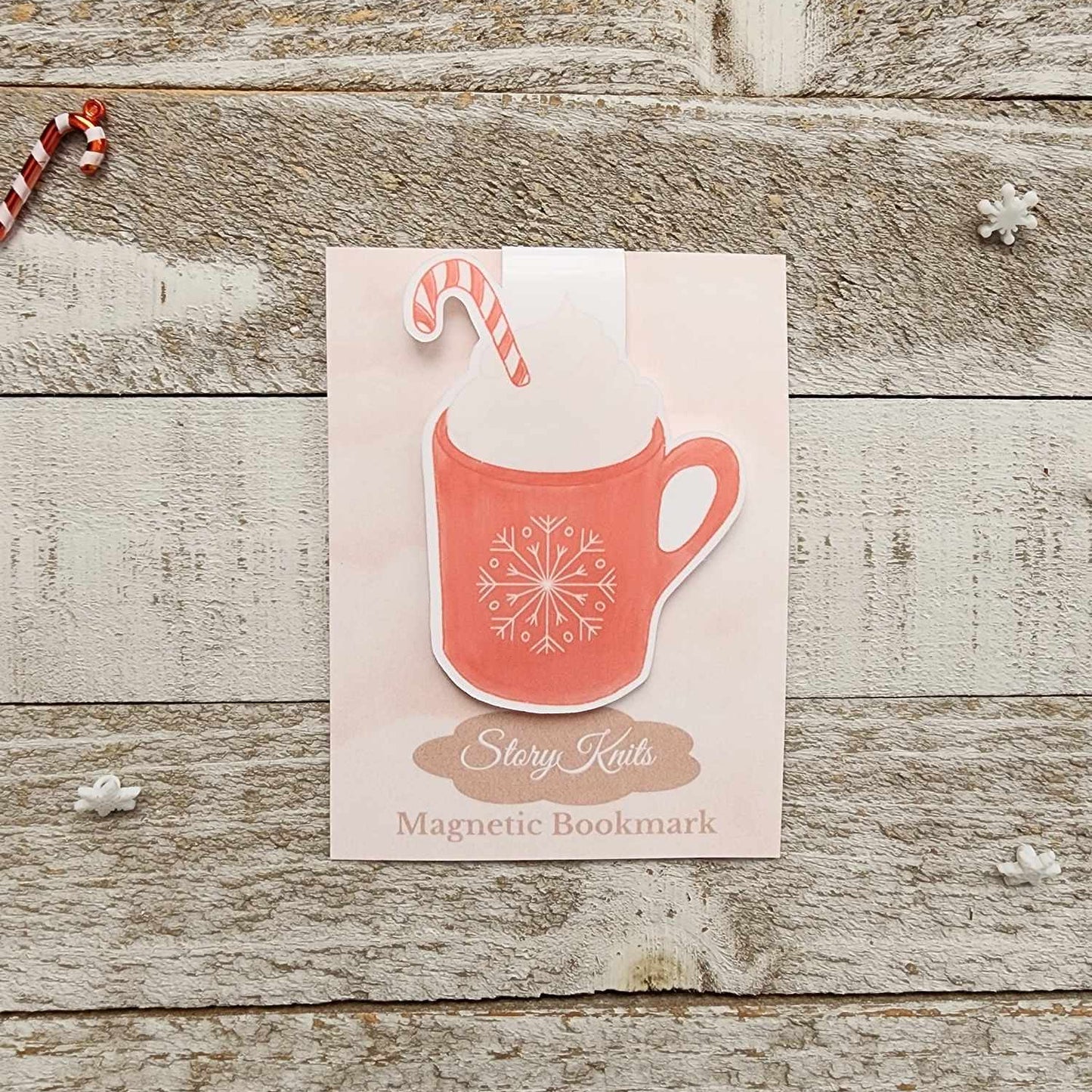 Hot Chocolate Magnetic Bookmark