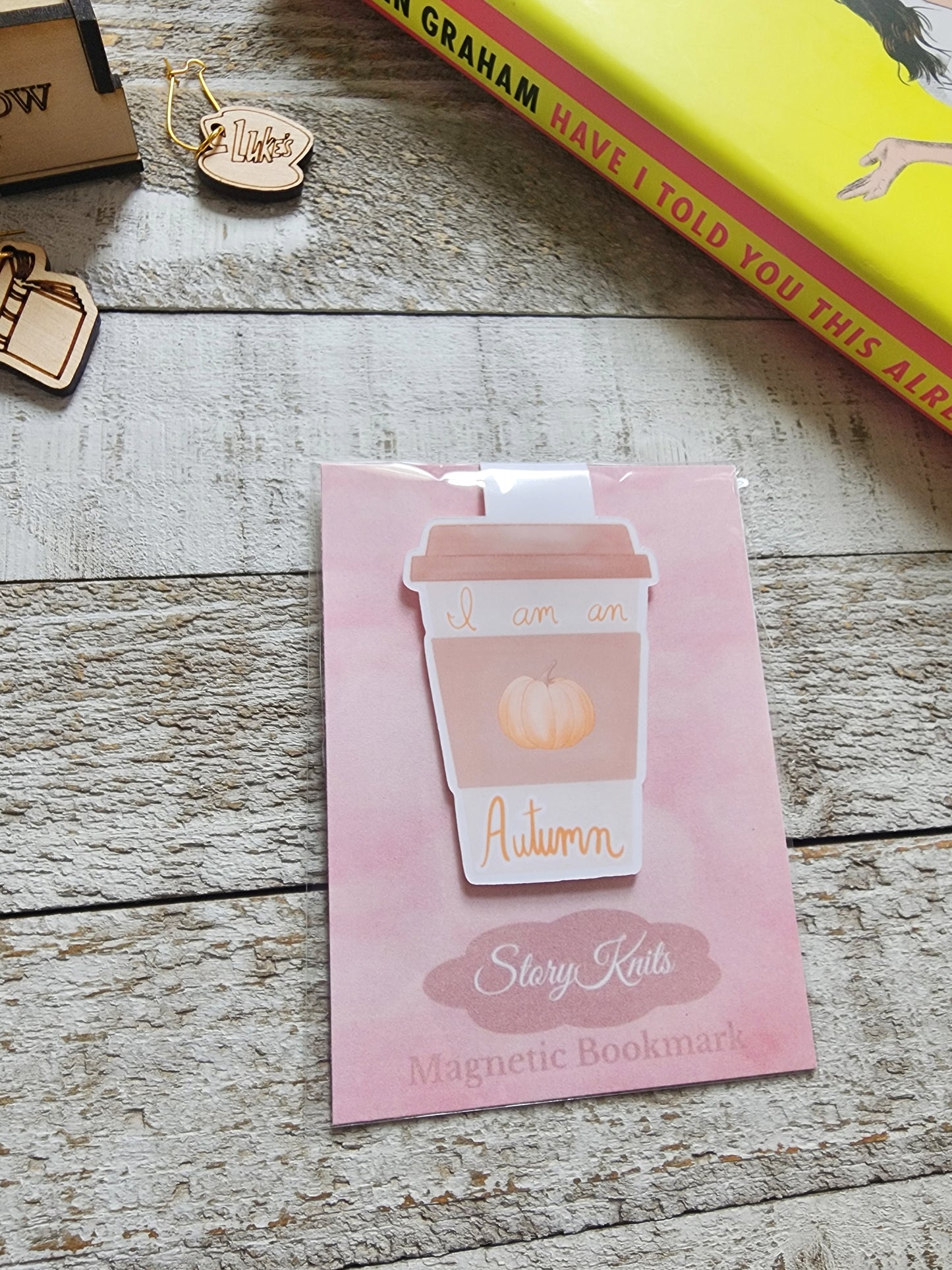 I Am An Autumn Magnetic Bookmark