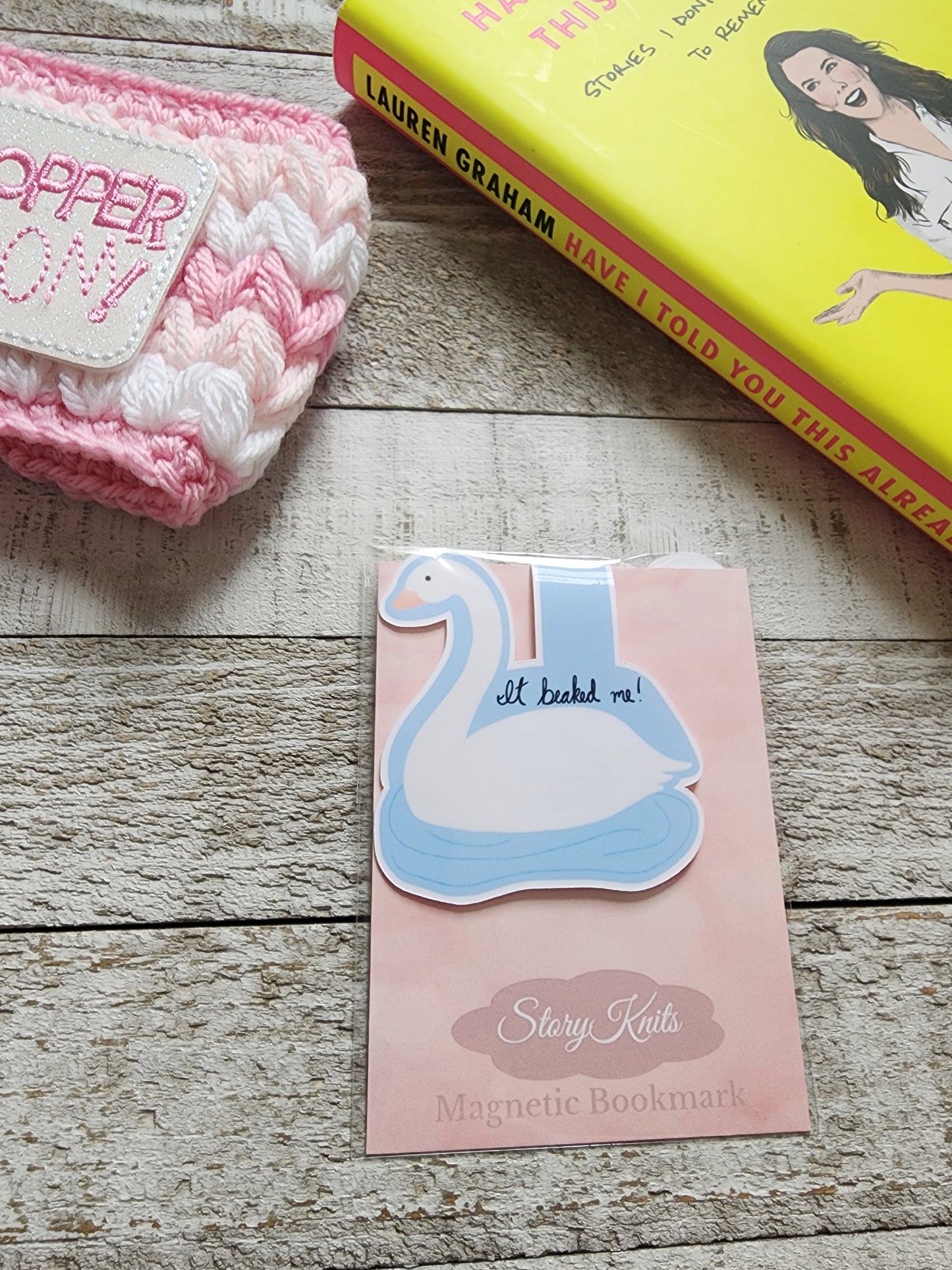 It Beaked Me Magnetic Bookmark