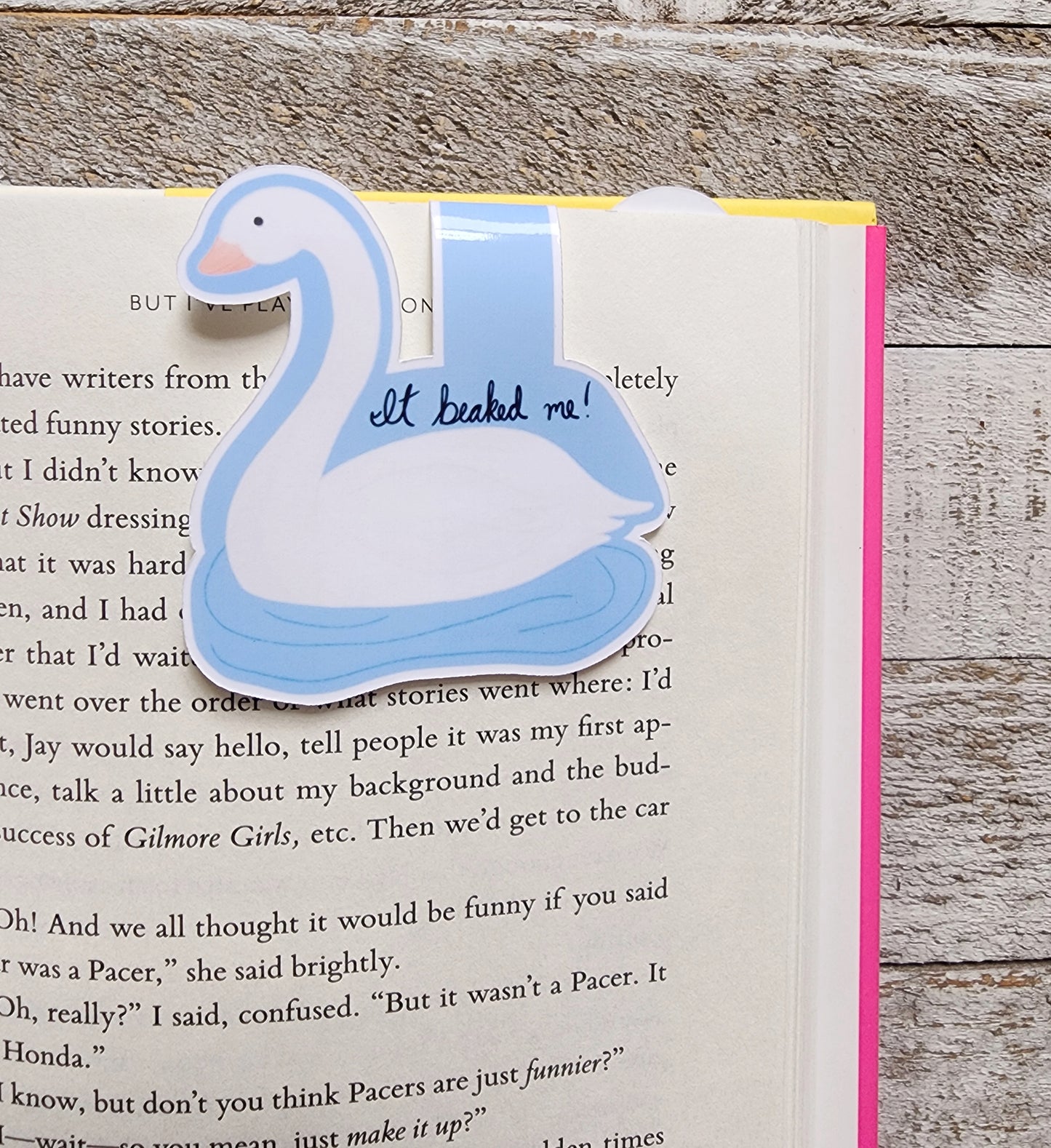 It Beaked Me Magnetic Bookmark