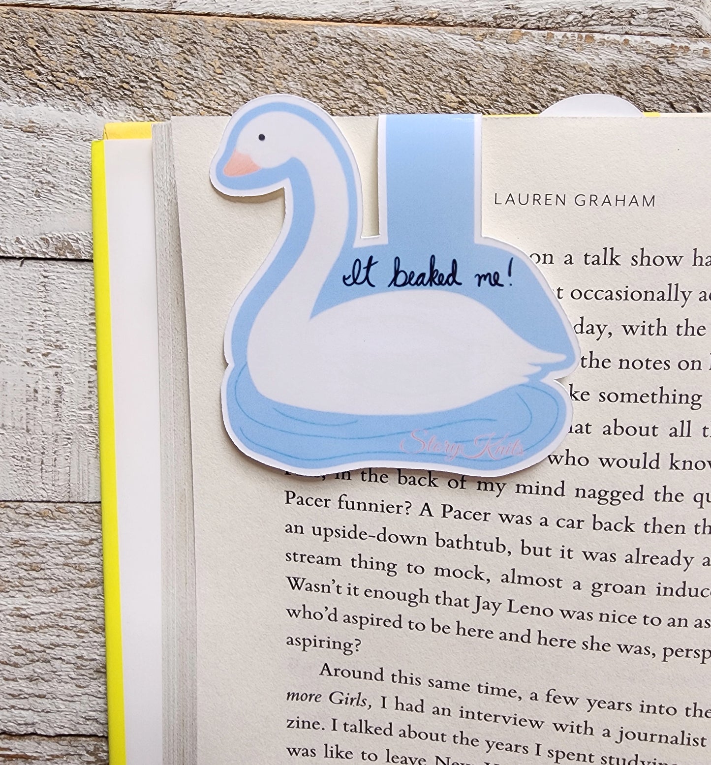 It Beaked Me Magnetic Bookmark