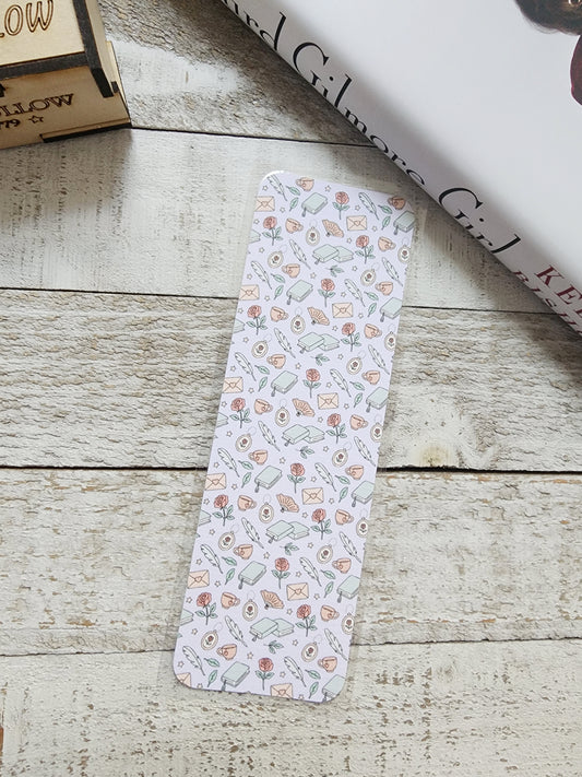 Lavender Historical Romance Bookmark