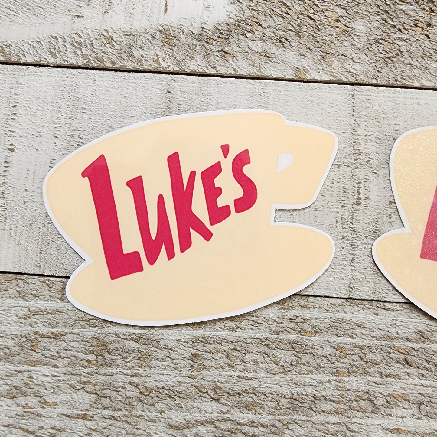 Luke's Sticker