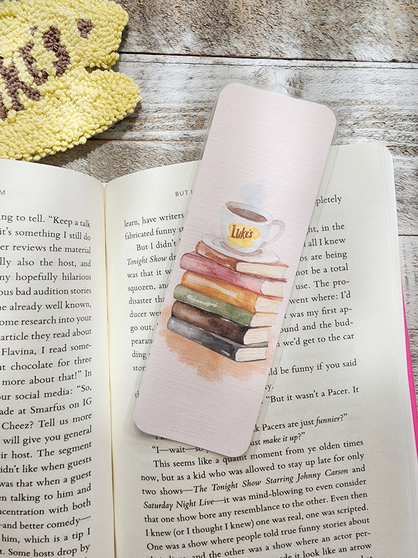 Watercolor Gilmore Girls Bookmarks (set of 4)