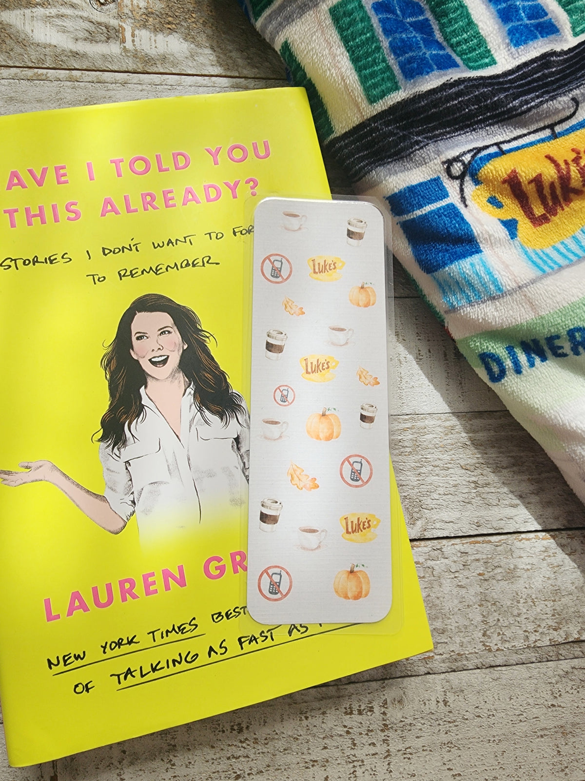 Watercolor Gilmore Girls Bookmarks (set of 4)