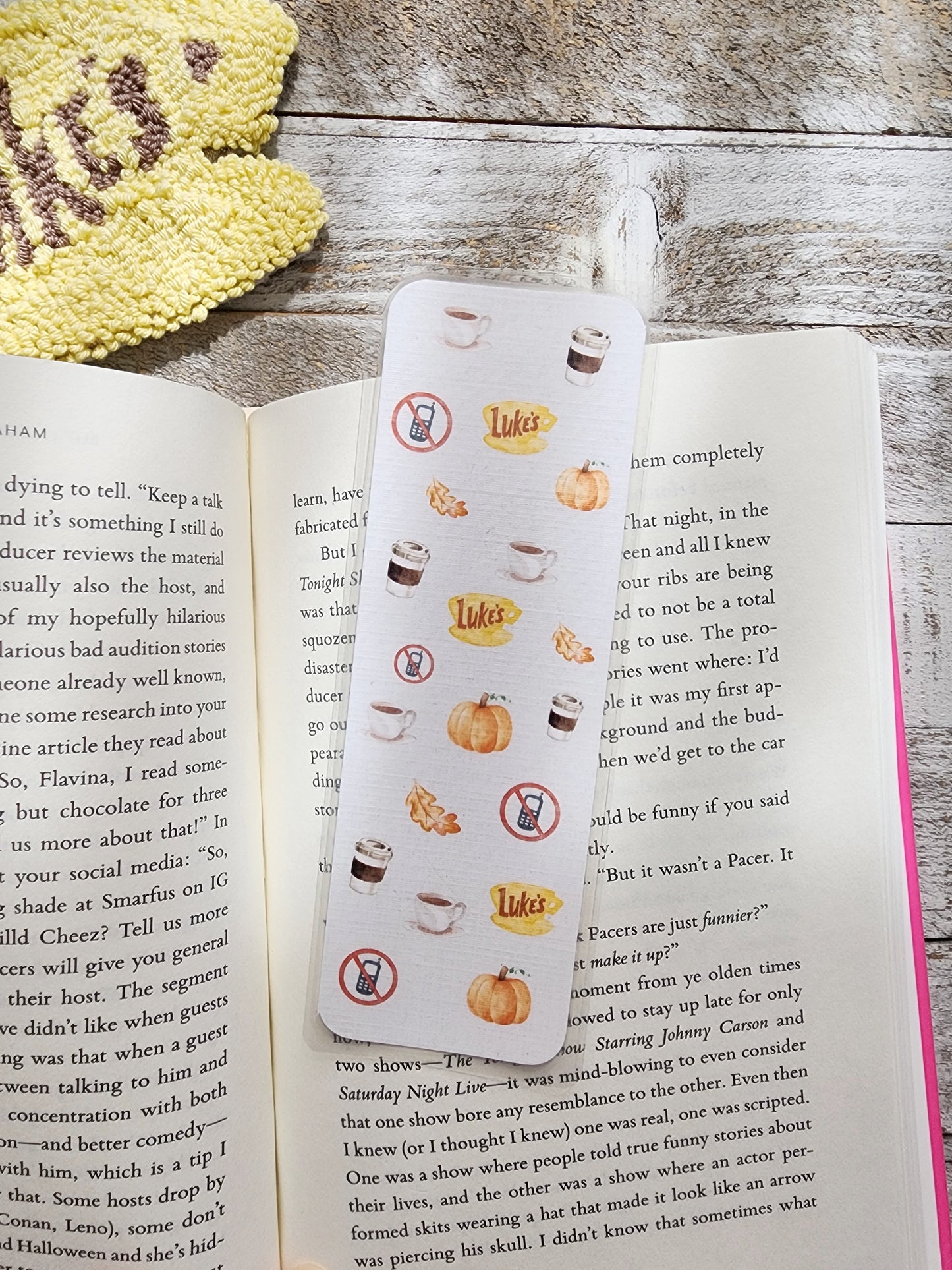 Watercolor Gilmore Girls Bookmarks (set of 4)