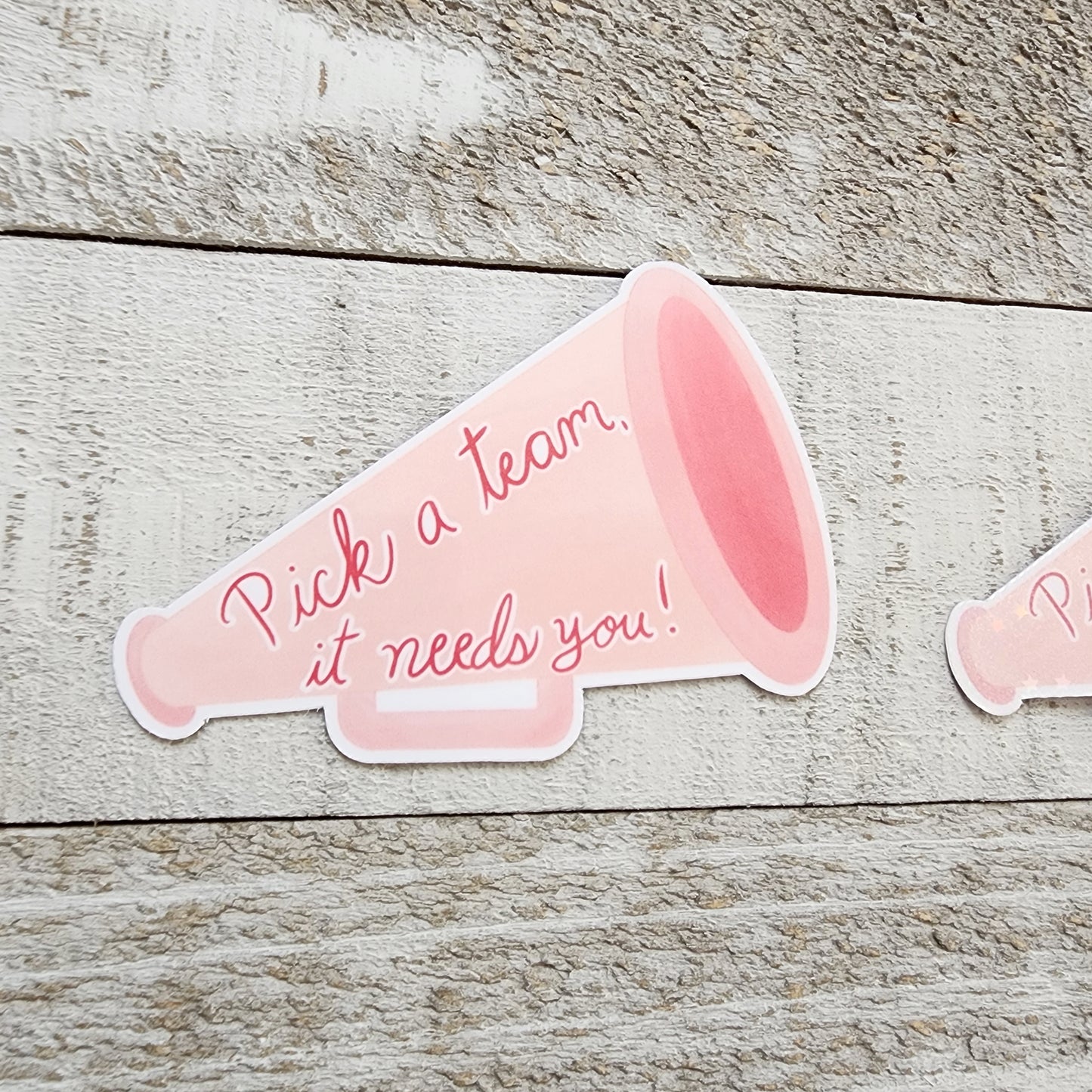 Pick A Team Sticker