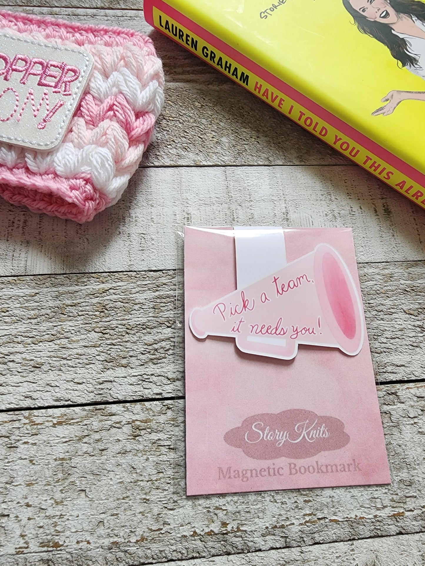 Pick A Team, It Needs You Magnetic Bookmark