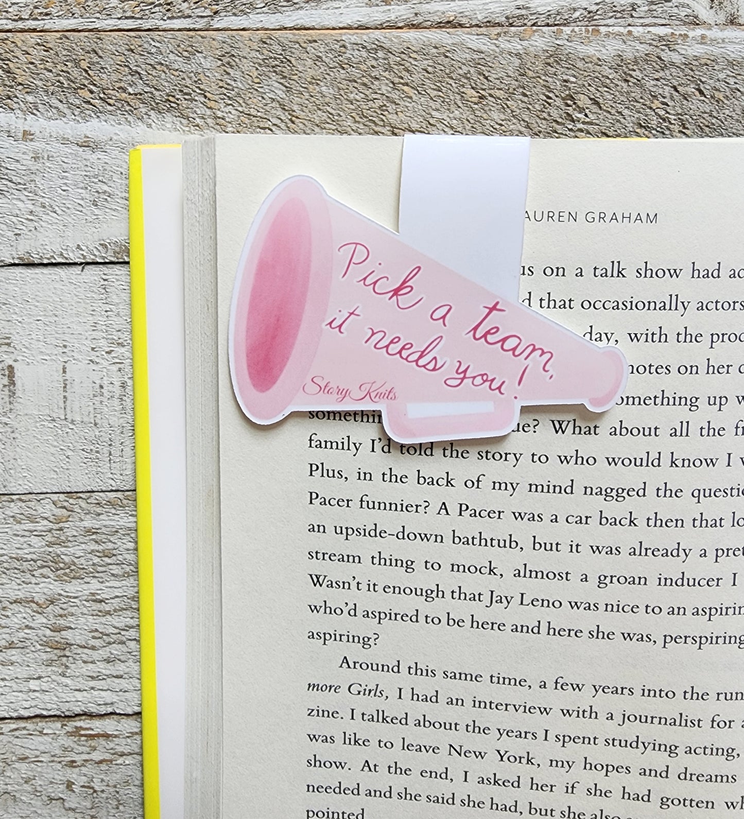 Pick A Team, It Needs You Magnetic Bookmark