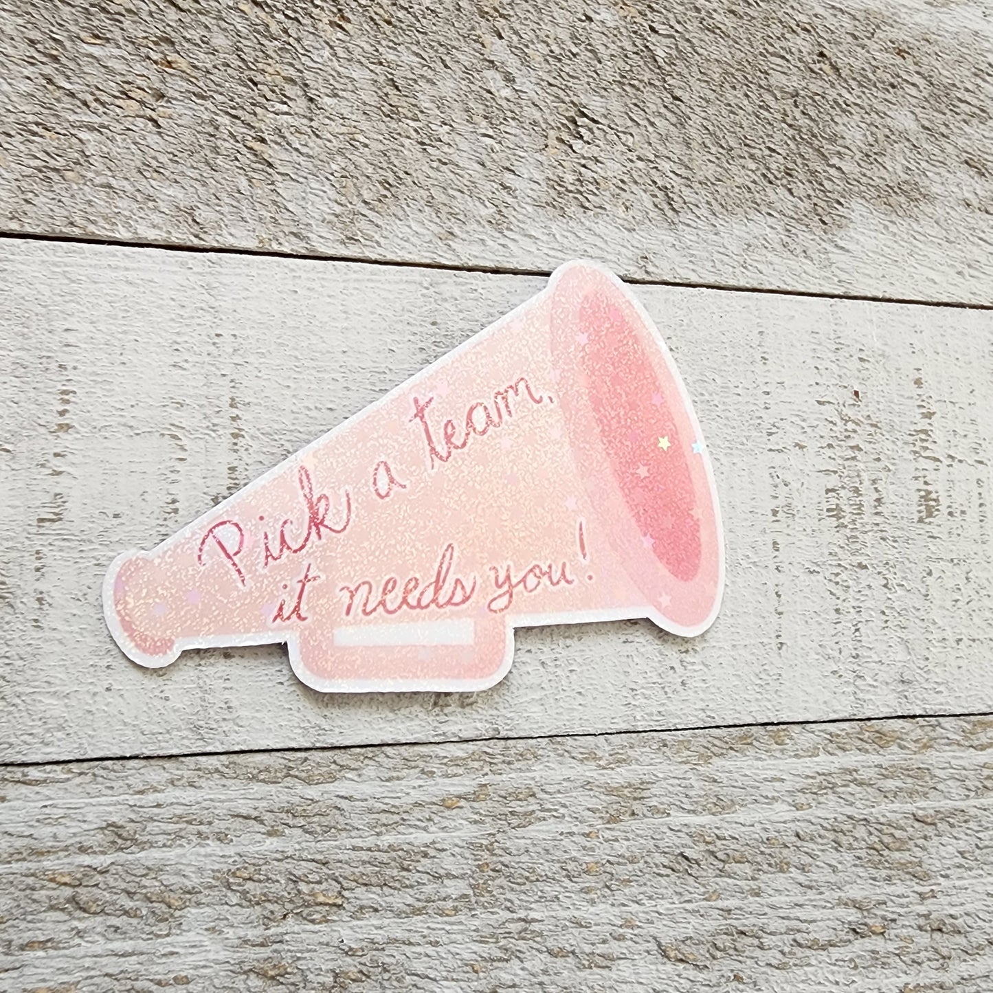 Pick A Team Sticker