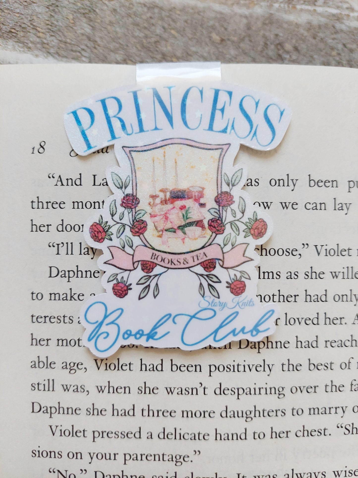 Princess Book Club Bookmark