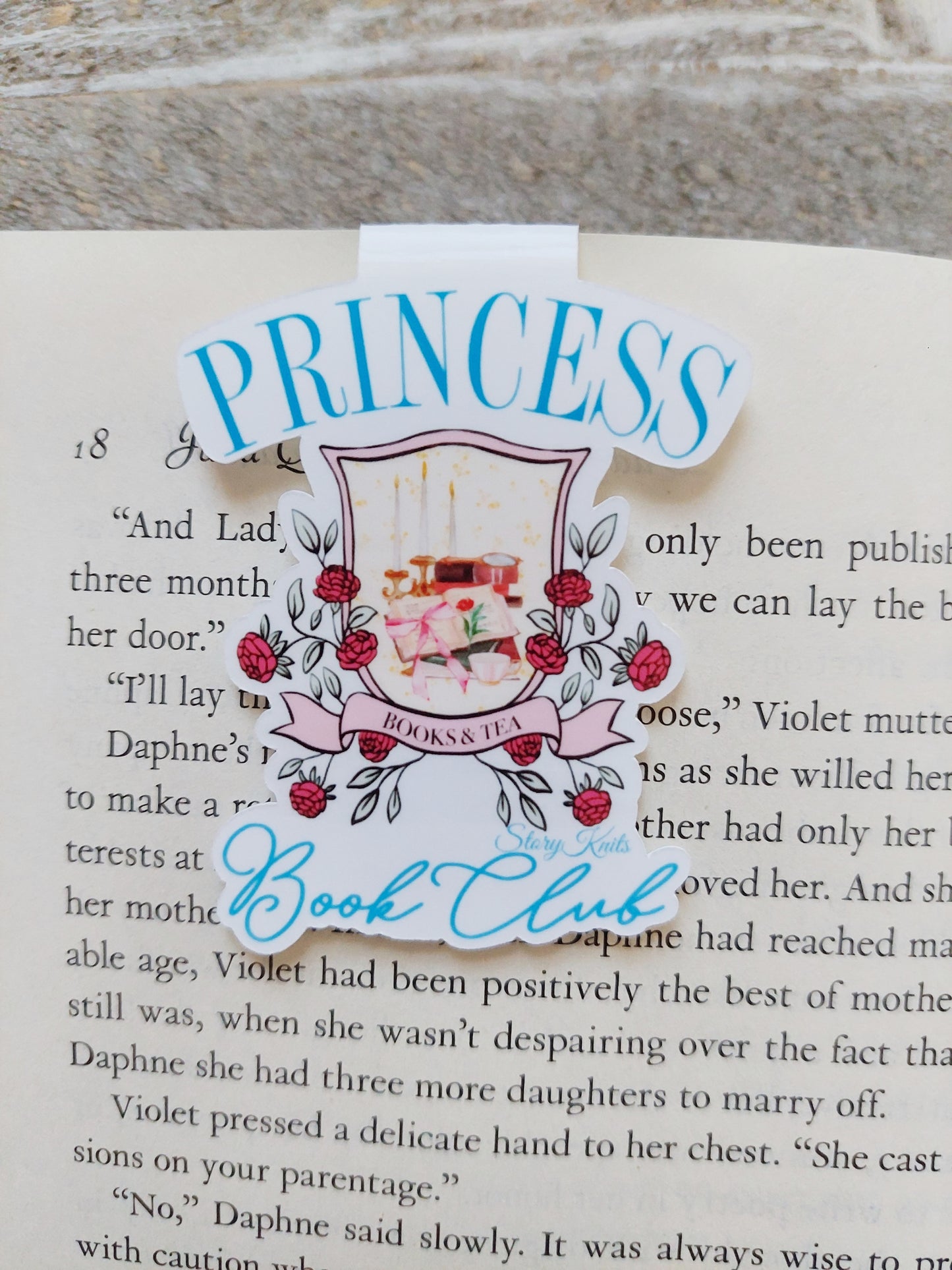 Princess Book Club Bookmark