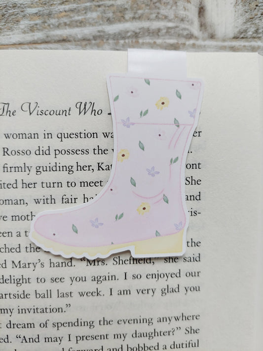 Rainboot Magnetic Bookmark