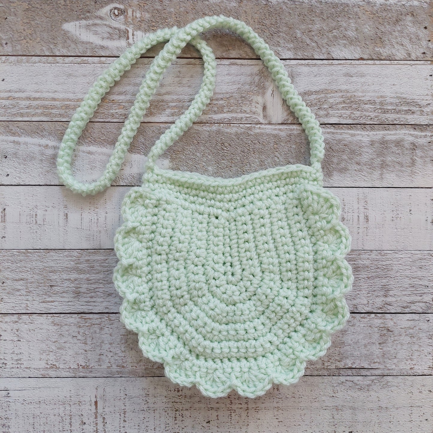 Scalloped Toddler Purse