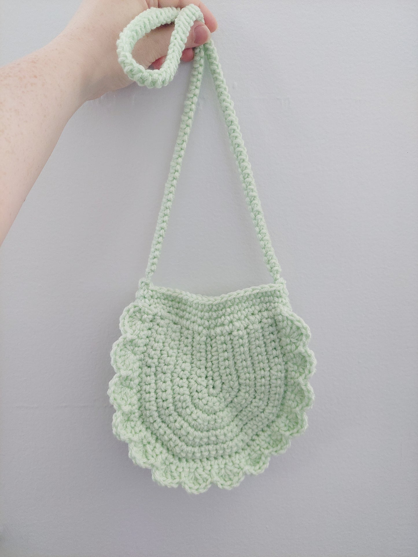 Scalloped Toddler Purse