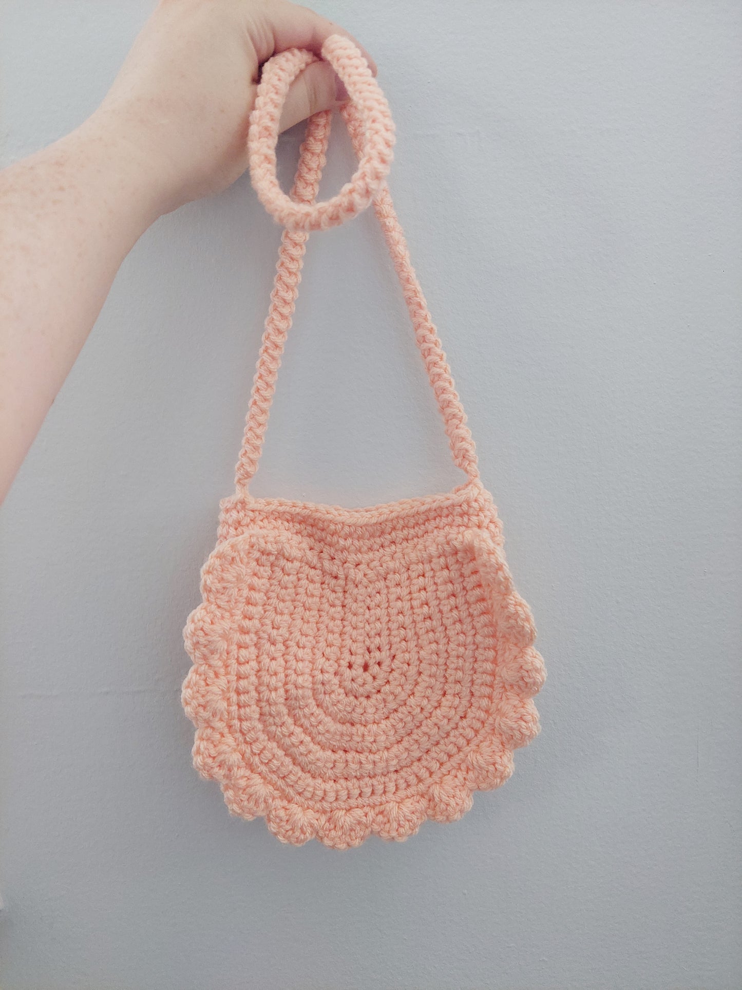 Scalloped Toddler Purse