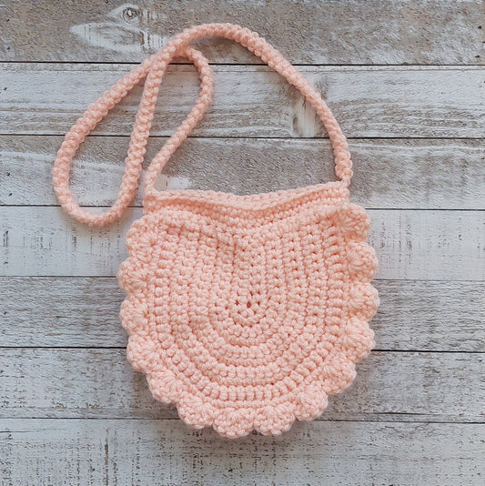 Scalloped Toddler Purse
