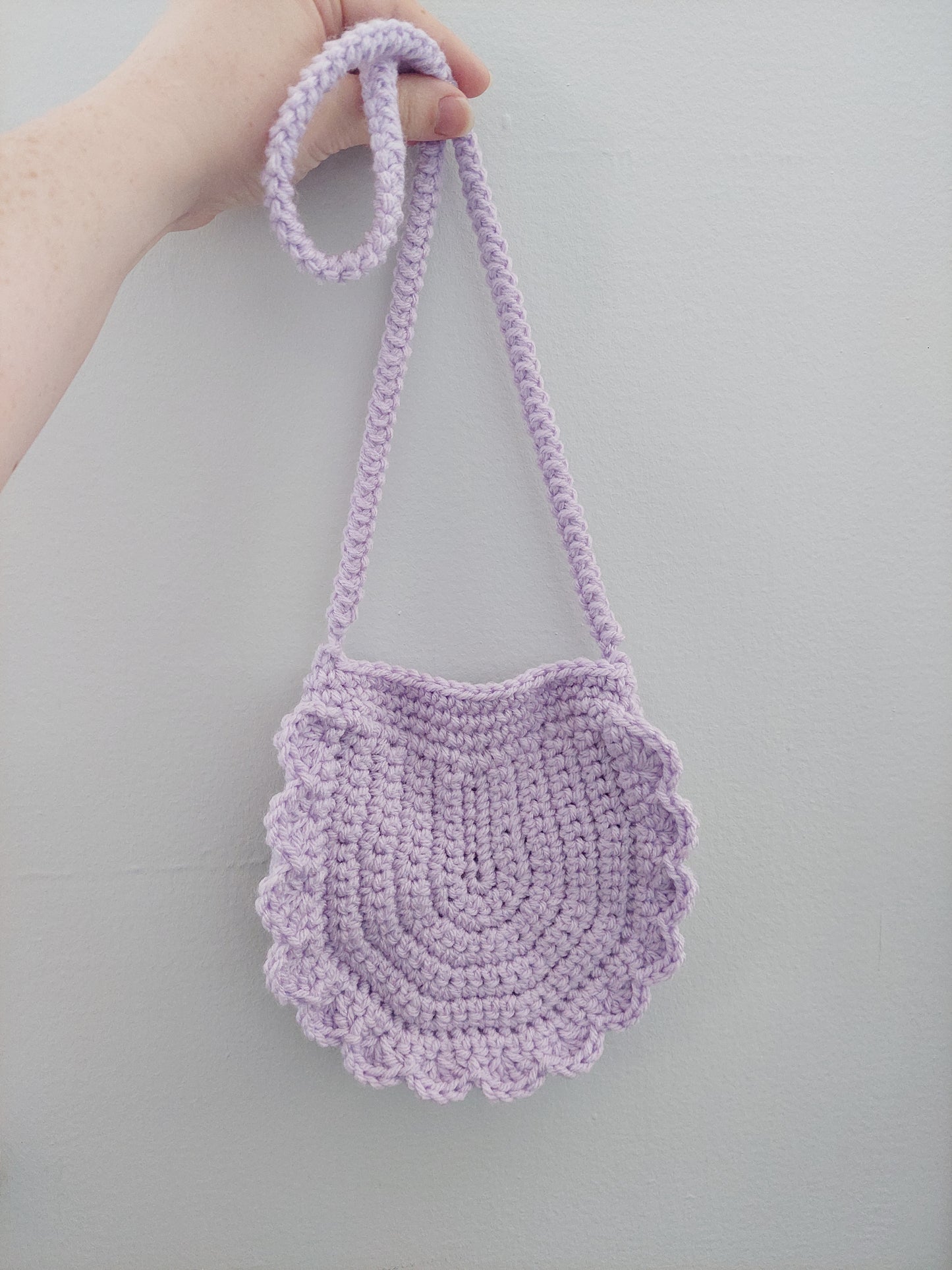 Scalloped Toddler Purse