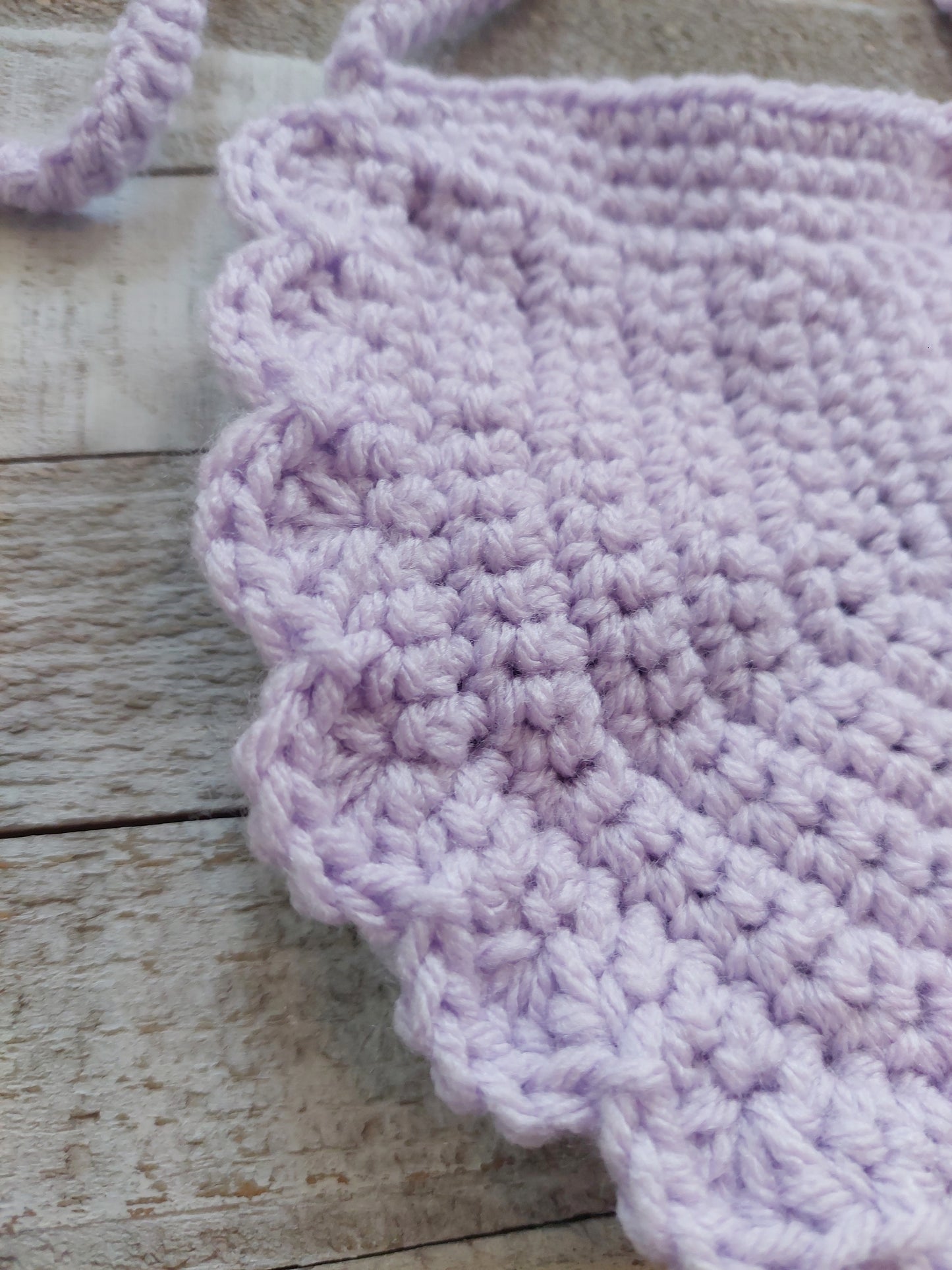 Scalloped Toddler Purse
