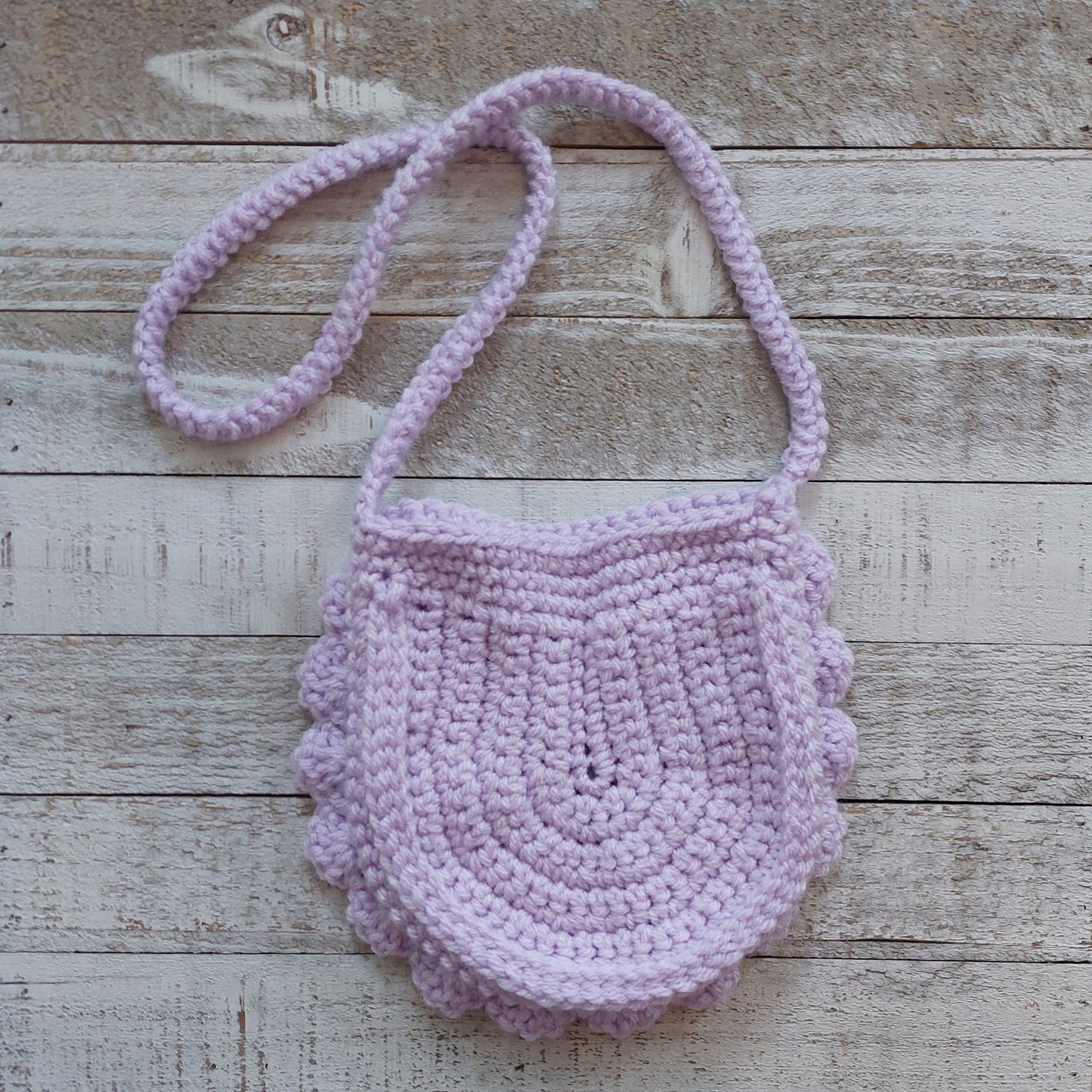 Scalloped Toddler Purse