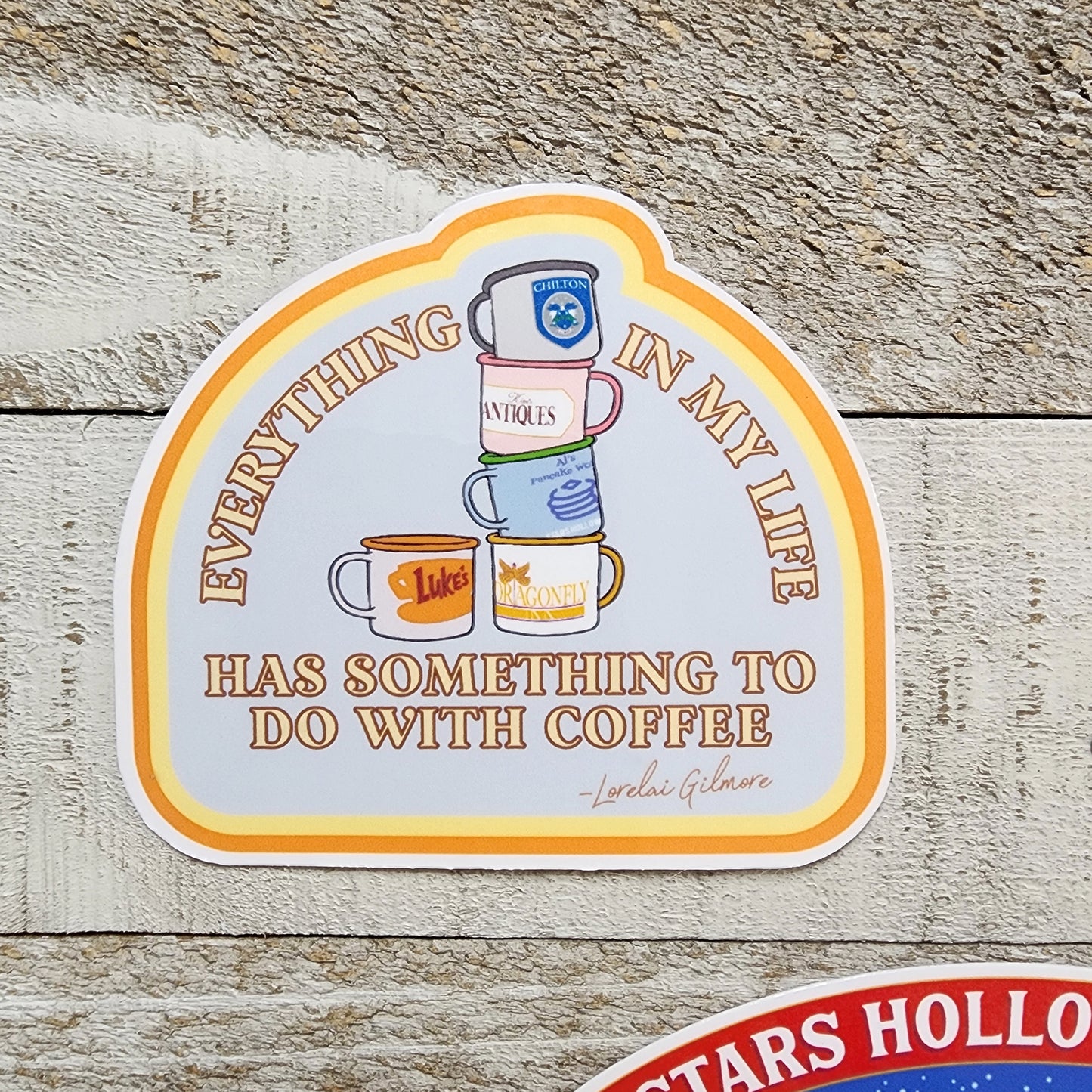Something To Do With Coffee Sticker