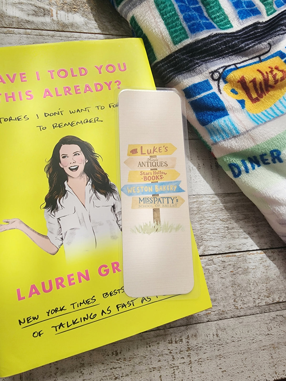 Watercolor Gilmore Girls Bookmarks (set of 4)
