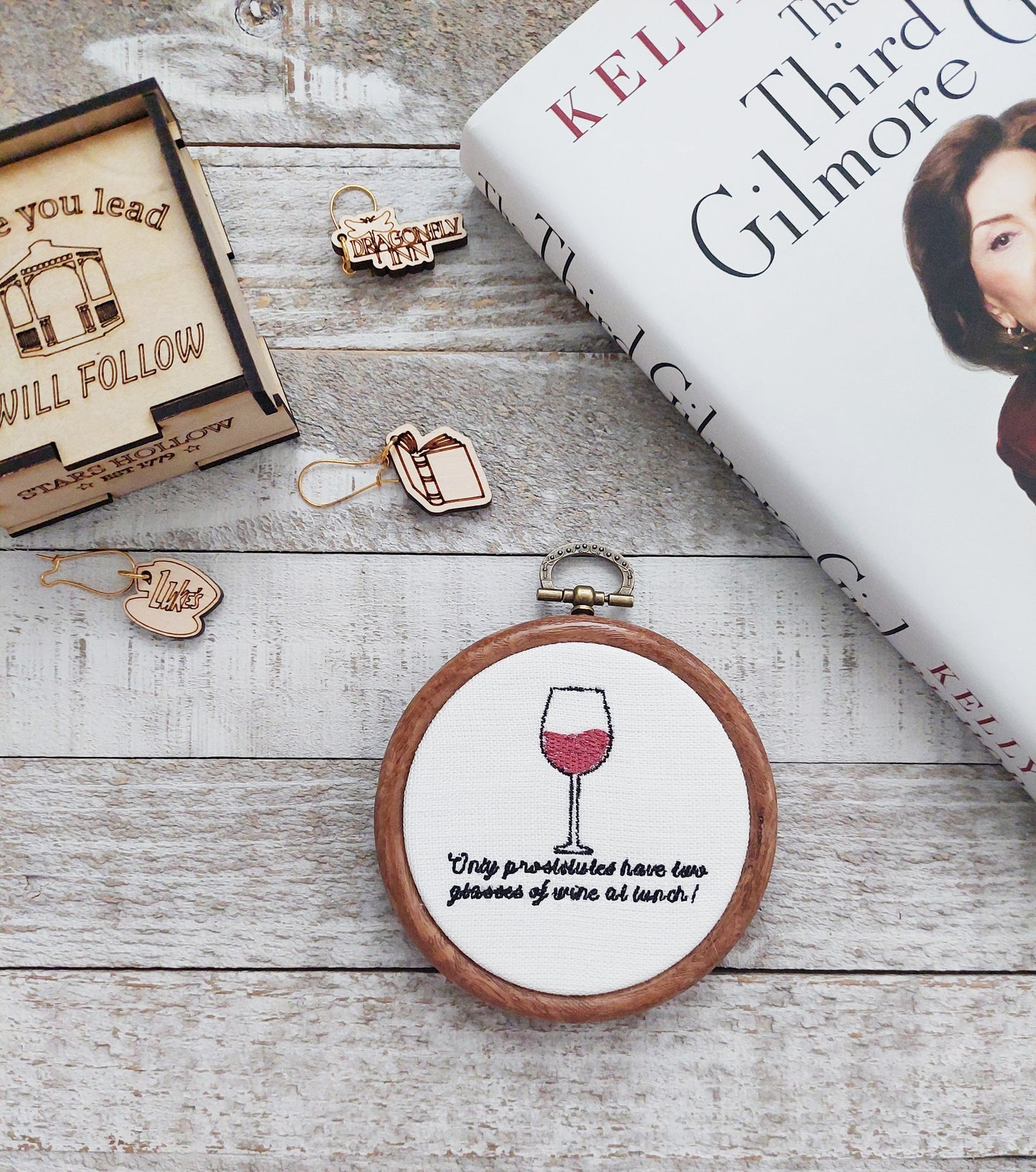 Wine At Lunch Hoop