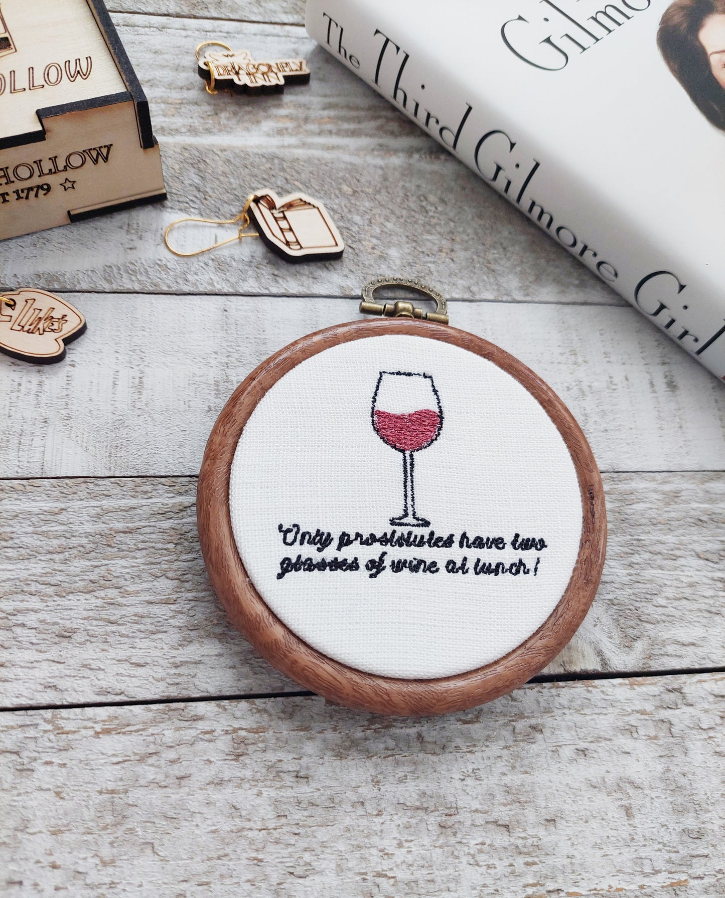 Wine At Lunch Hoop