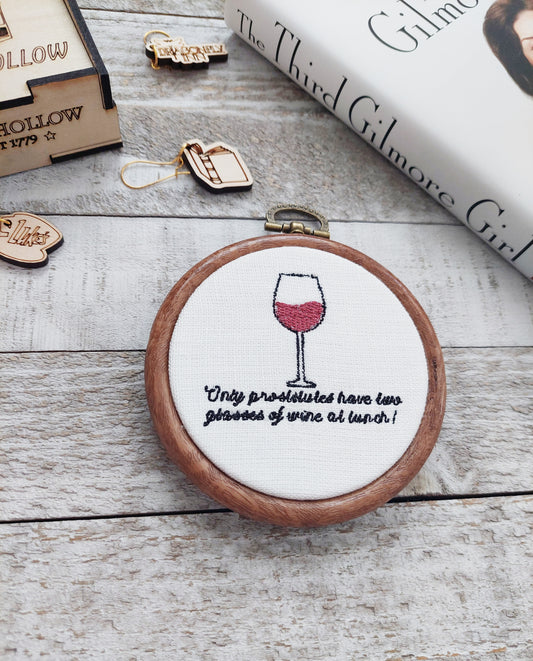 Wine At Lunch Hoop